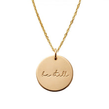Load image into Gallery viewer, Be Still- Minimalist Necklace
