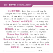 Load image into Gallery viewer, I AM ENOUGH BRACELET
